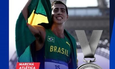 Caio Bonfim conquista 1° medalha olímpica na Marcha Atlética em Paris 2024